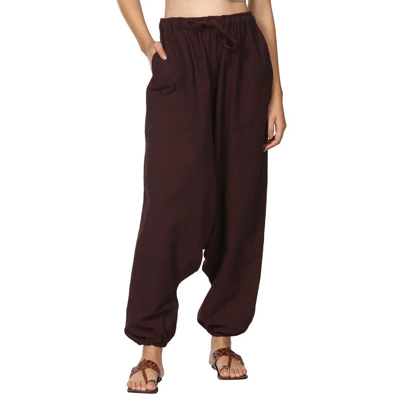 aatman-cotton-harem-pants-for-women-maroon-bt01024-080524