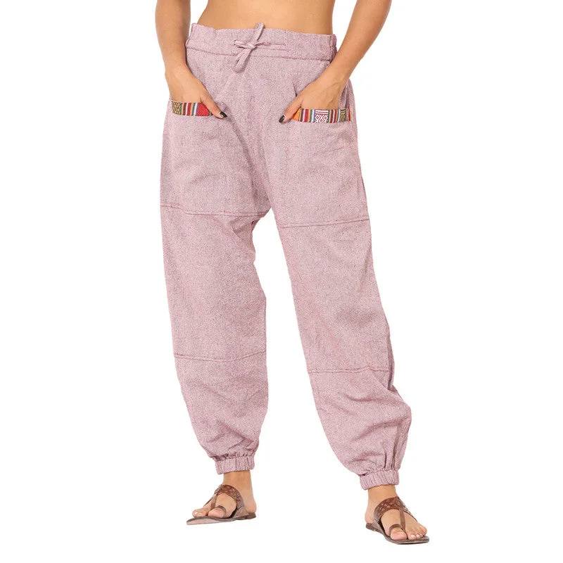 aatman-cotton-jogger-pants-for-women-wine-front-pocket-hop-bt49-080524