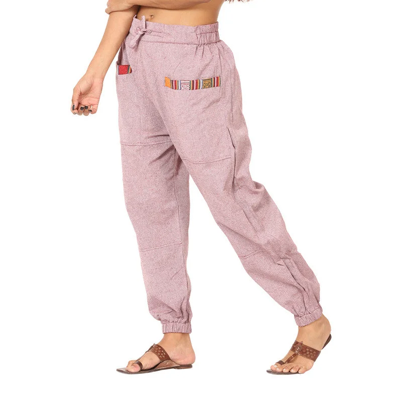 aatman-cotton-jogger-pants-for-women-wine-front-pocket-hop-bt49-080524