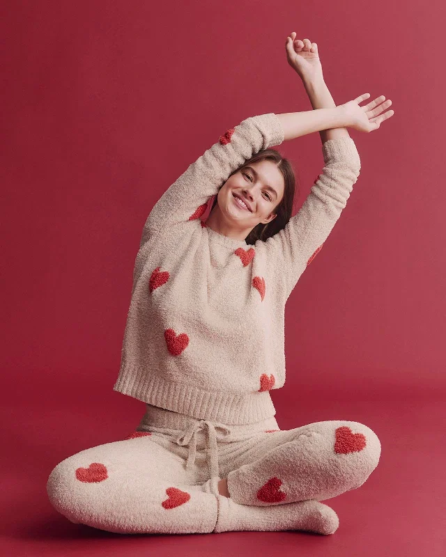 fuzzy-sweater-hearts-pj-set