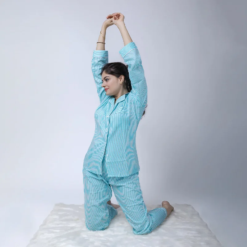 masu-living-cotton-pyjama-set-for-women-stripped-aqua-blue-ddapj04032024