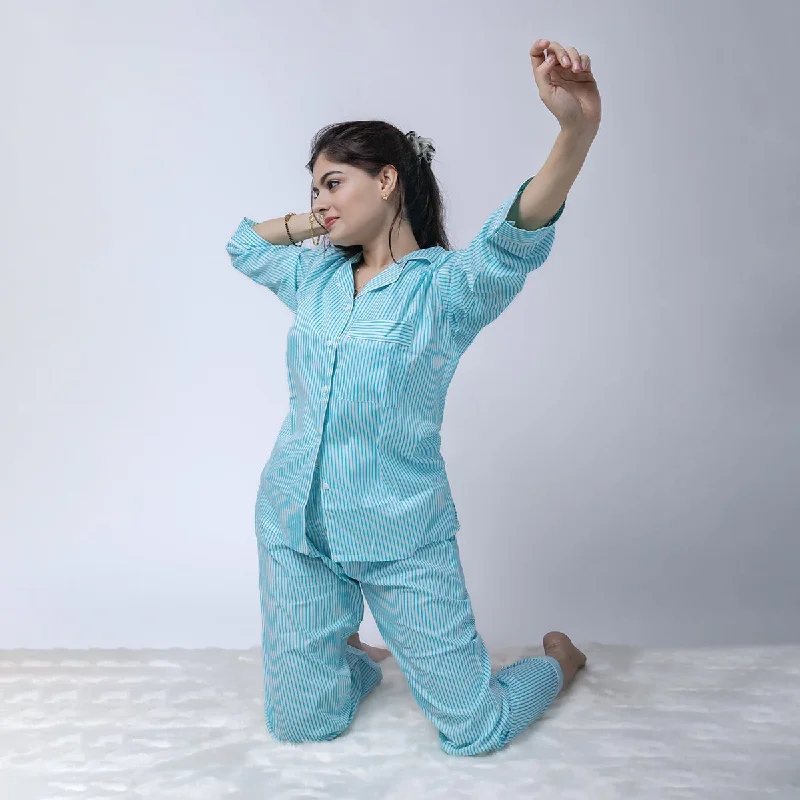 masu-living-cotton-pyjama-set-for-women-stripped-aqua-blue-ddapj04032024