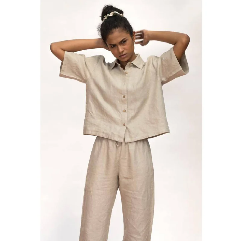 natural-pure-linen-ecru-women-pyjamaset