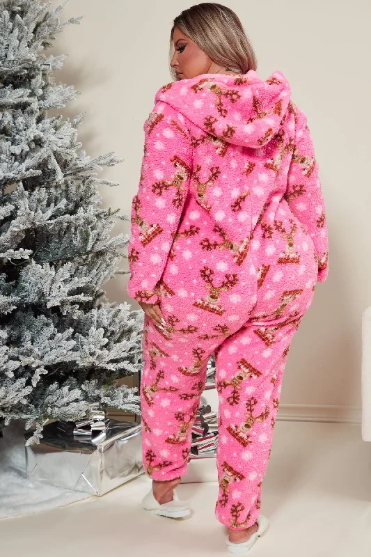 reindeer-kiss-pj-plush-jumpsuit-onesie-pink-combo