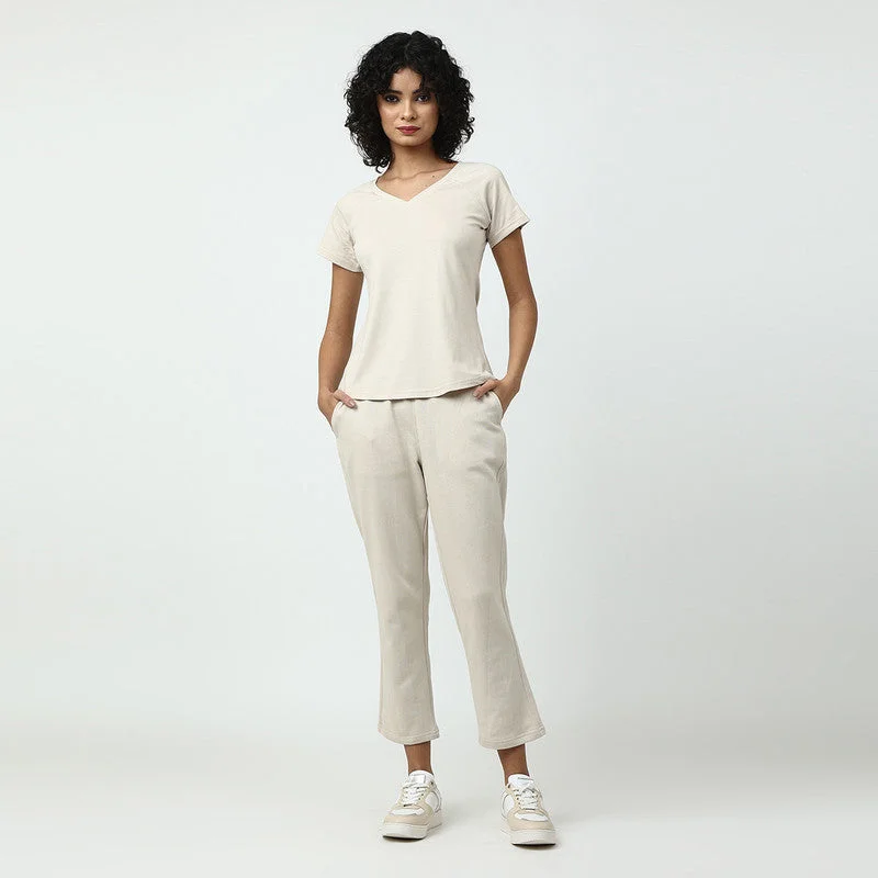 Off-White Co Ord Set for Women | Organic Cotton