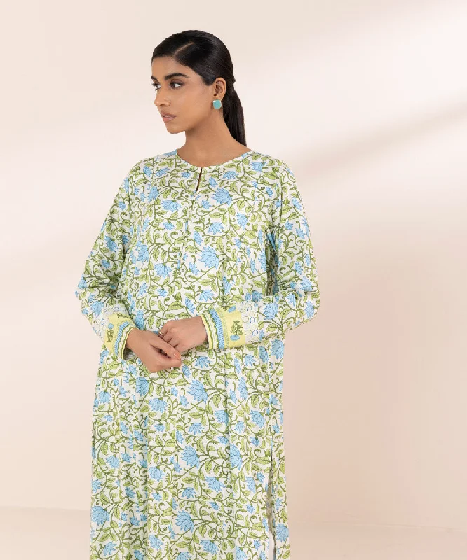 Printed Arabic Lawn Shirt