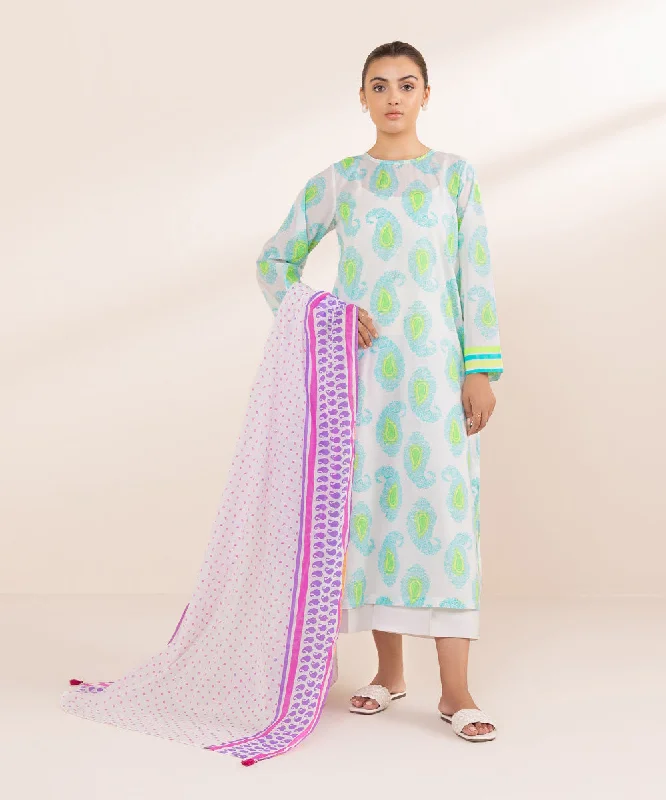 Printed Voile Dupatta