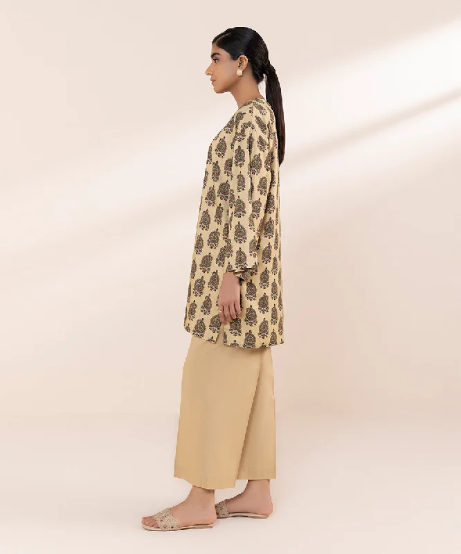 Printed Arabic Lawn Shirt