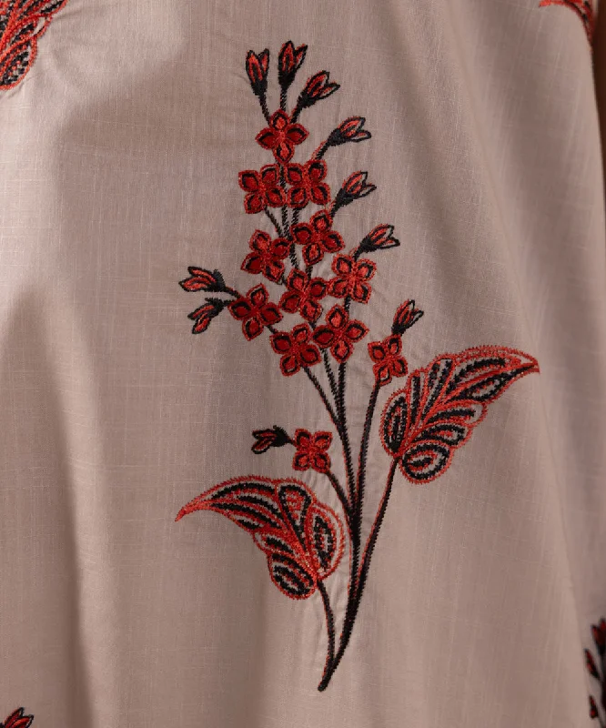 Embroidered Crosshatch Shirt