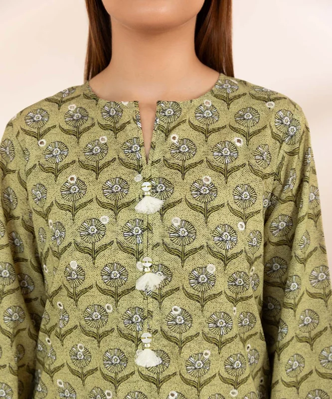 Embroidered Lawn Shirt