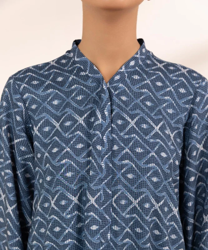 Printed Arabic Lawn Shirt