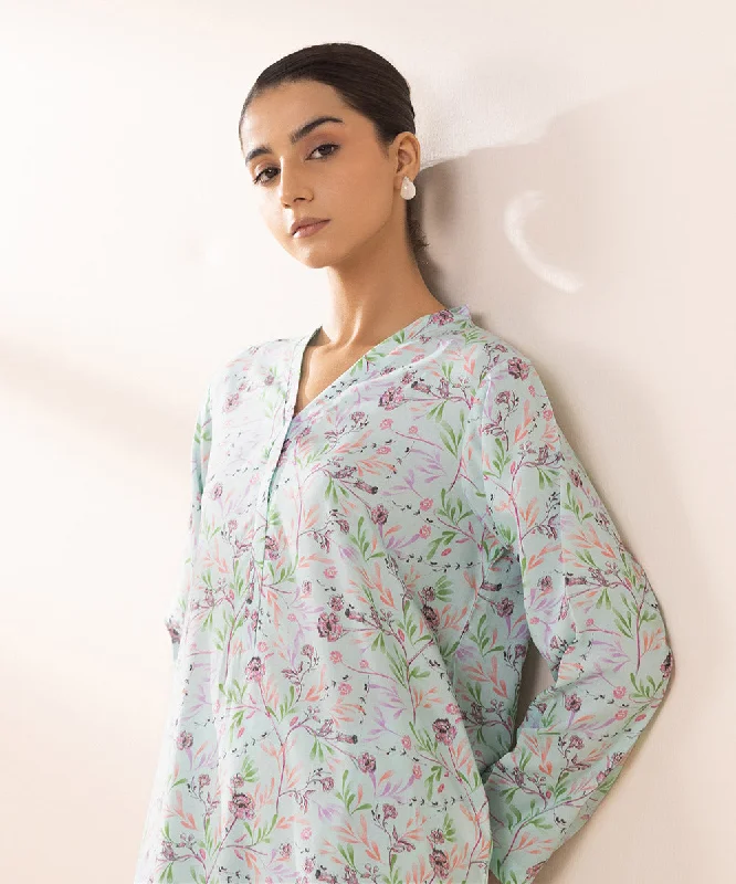 Printed Arabic Lawn Shirt