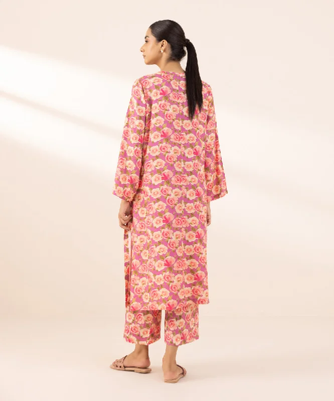 Printed Arabic Lawn Shirt