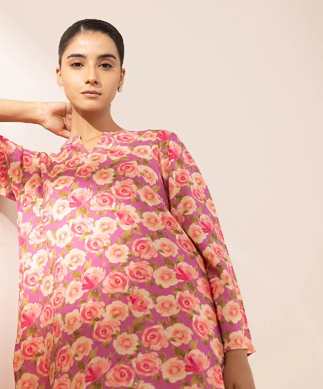 Printed Arabic Lawn Shirt