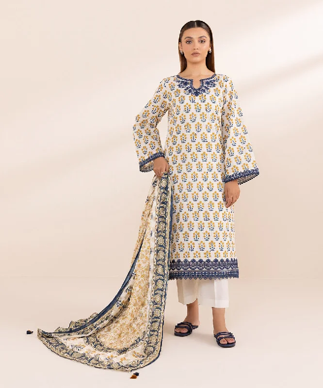 Printed Jacquard Dupatta