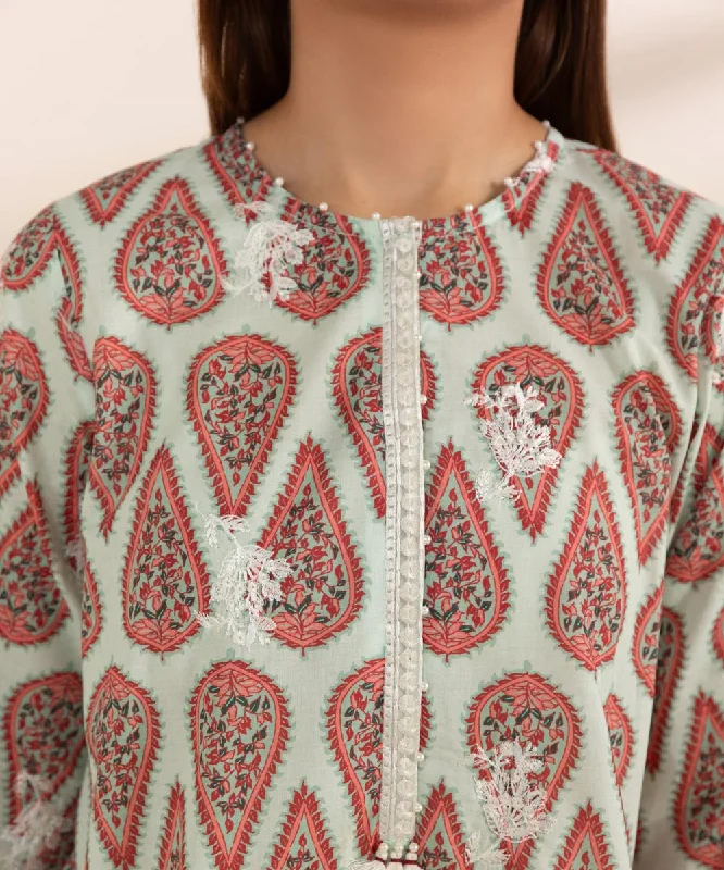 Embroidered Lawn Shirt