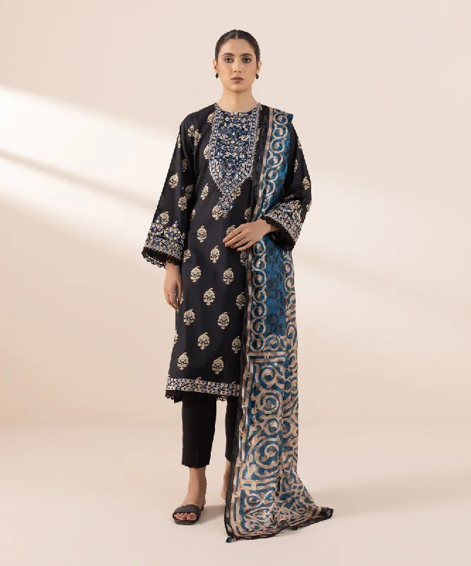 Printed Jacquard Dupatta