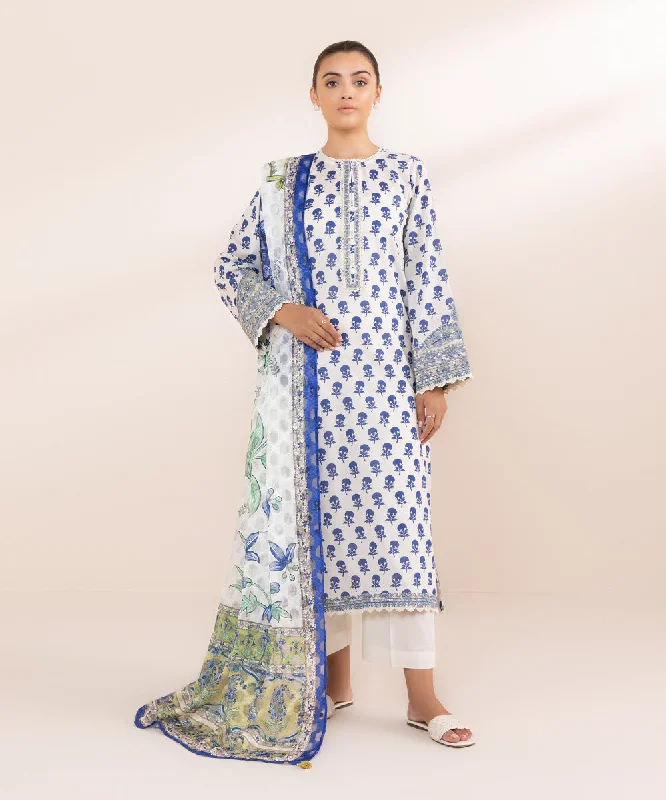 Printed Jacquard Dupatta