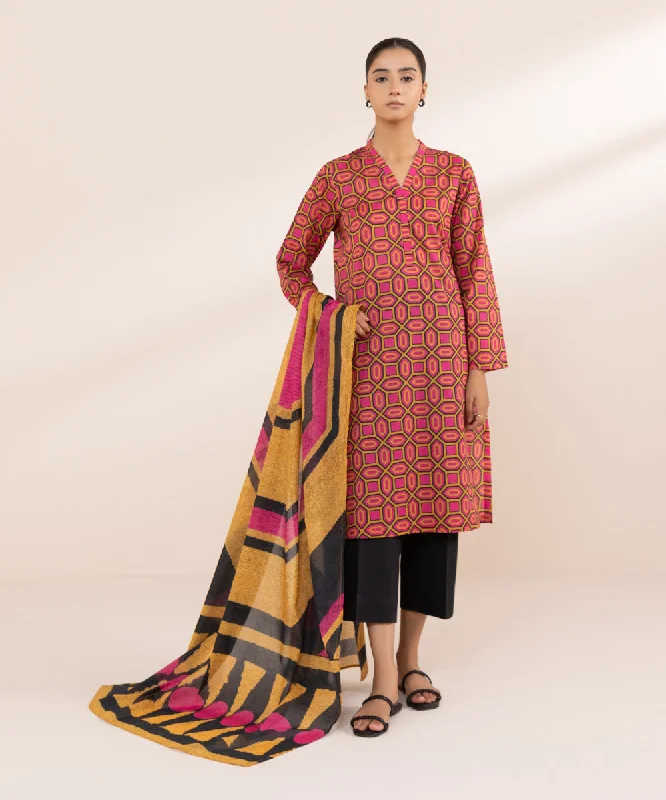 Printed Voile Dupatta