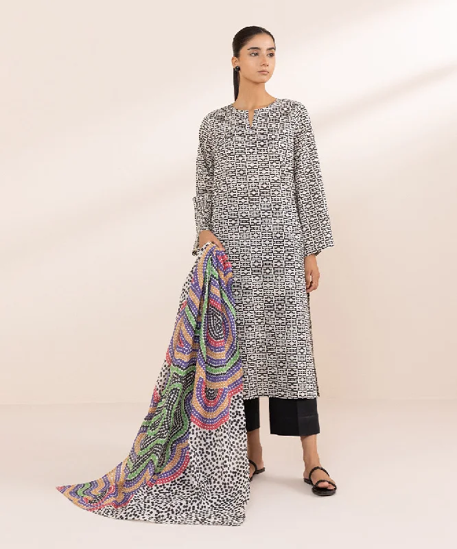 Printed Voile Dupatta