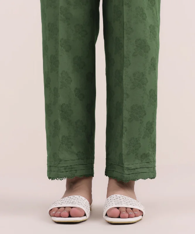 Jacquard Straight Pants