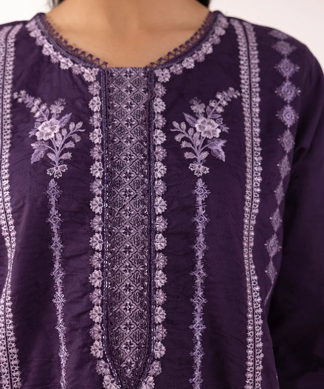 Embroidered Jacquard Shirt