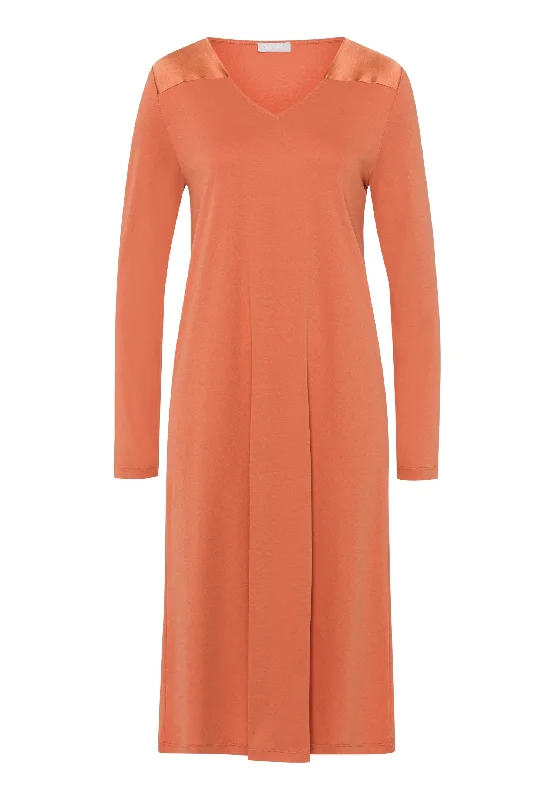 Emma Long Sleeve Nightgown | Apricot Brandy 74922-2294