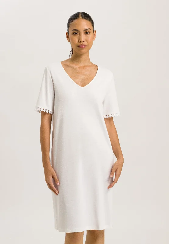 Rosa Short Sleeve Nightgown | Off White 74932-102