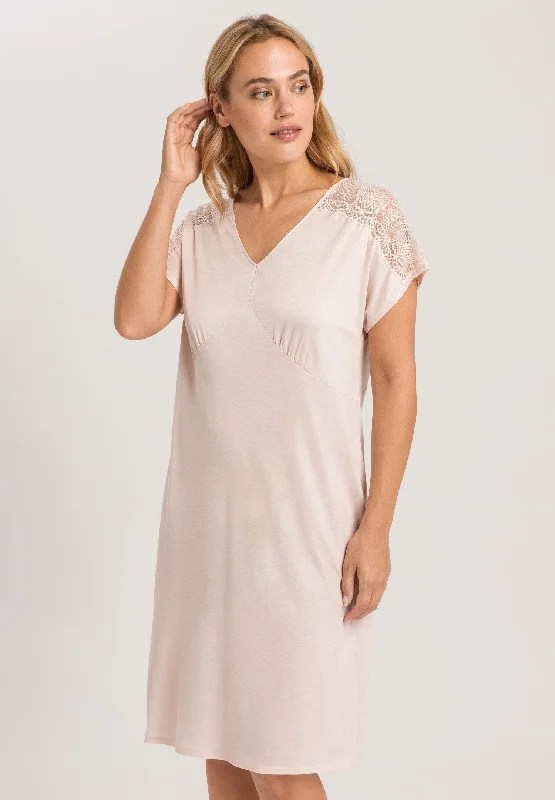 Josephine Short Sleeve Nightgown | Peach Whip 74937-2311