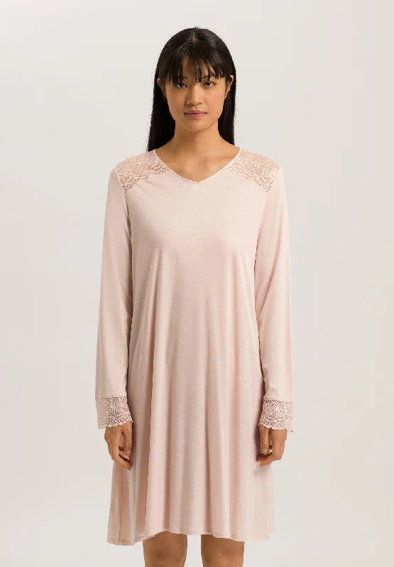 Josephine Long Sleeve Nightgown | Peach Whip 74938-2311