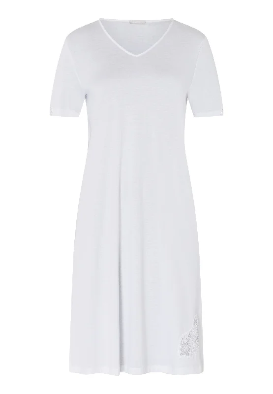 Michelle Short Sleeve Nightgown | White 74943-101