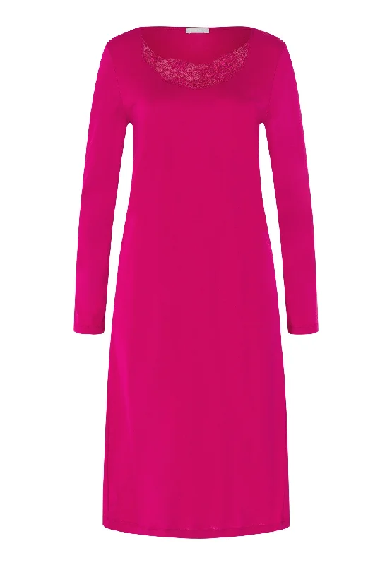 Michelle Long Sleeve Nightgown | Fuchsia 74944-2462