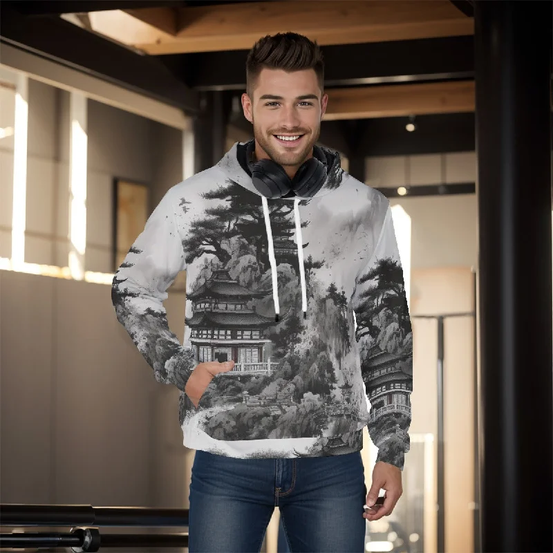 All-Over Print Men's Pullover Hoodie