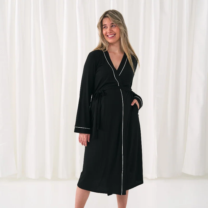 Black Women's Robe