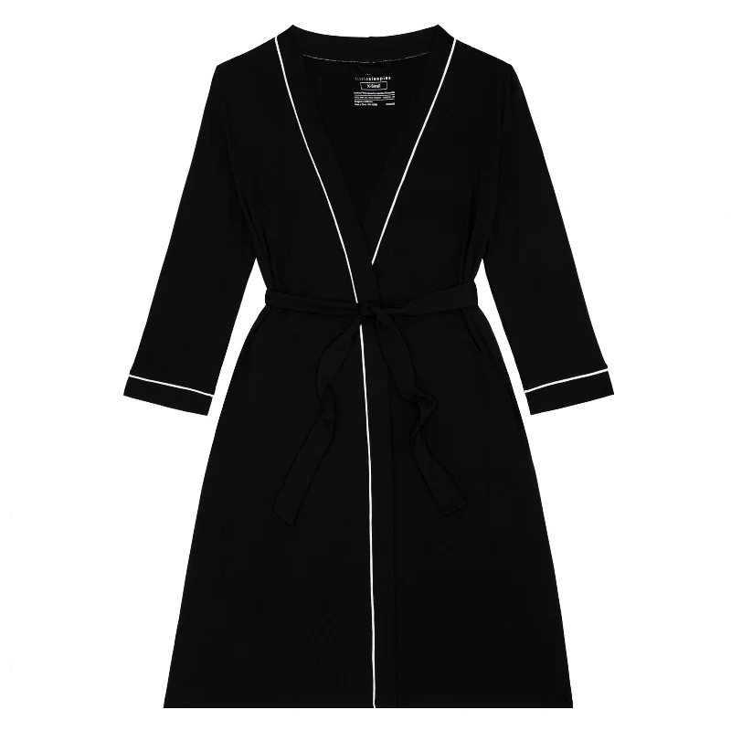 Black Women's Robe