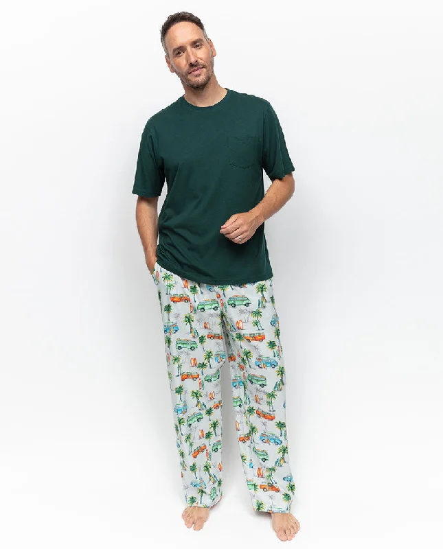 Bodhi Campervan Print Pyjama Bottoms