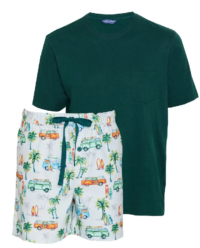 Bodhi Jersey T-shirt and Campervan Print Shorty Set