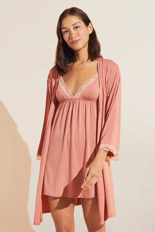 Flora TENCEL™ Modal 3/4 Sleeve Robe