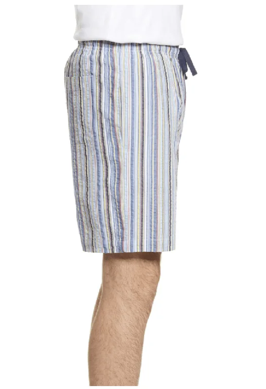 Great Lengths Seersucker Stripe Pyjama Shorts 12126160 701