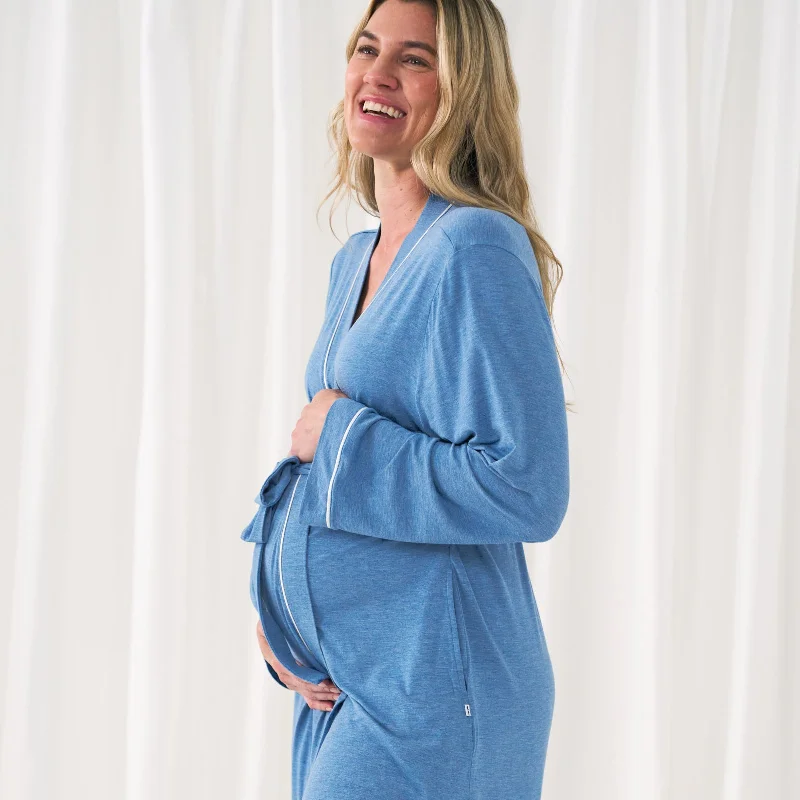 Heather Blue Women's Robe