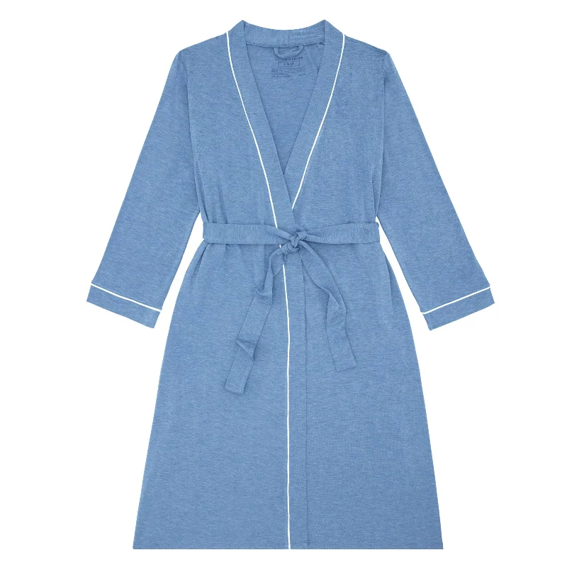 Heather Blue Women's Robe