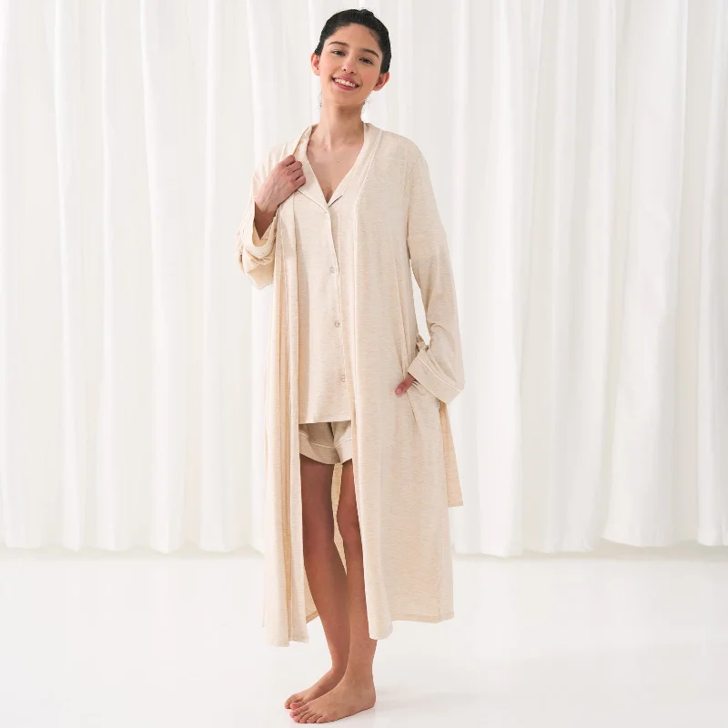 Heather Oatmeal Women's Robe