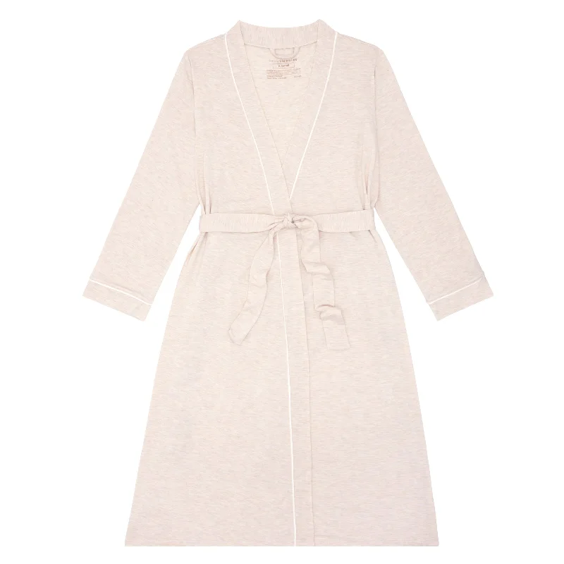 Heather Oatmeal Women's Robe