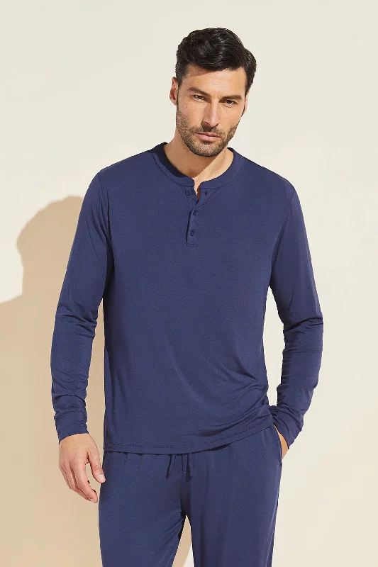 Henry TENCEL™ Modal Long Sleeve Henley