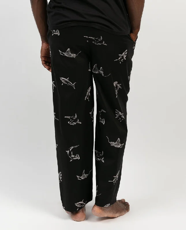 Mason Shark Print Pyjama Bottoms