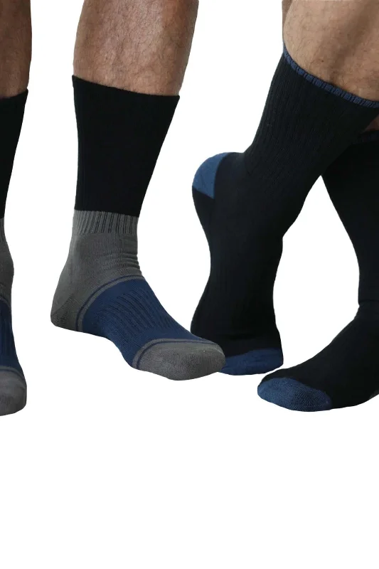 Mens Faceplant Bamboo Crew Sock