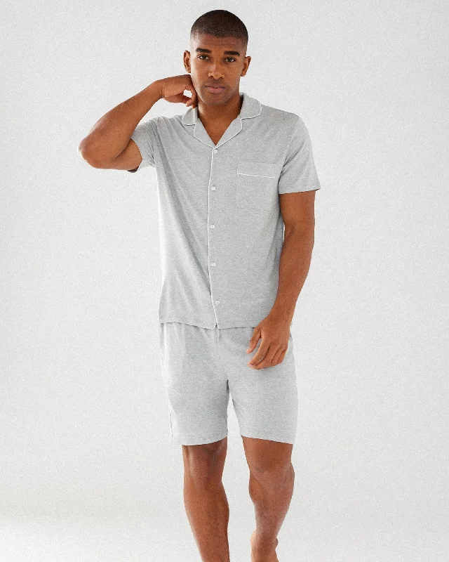 Modal Short Pyjama Set - Grey