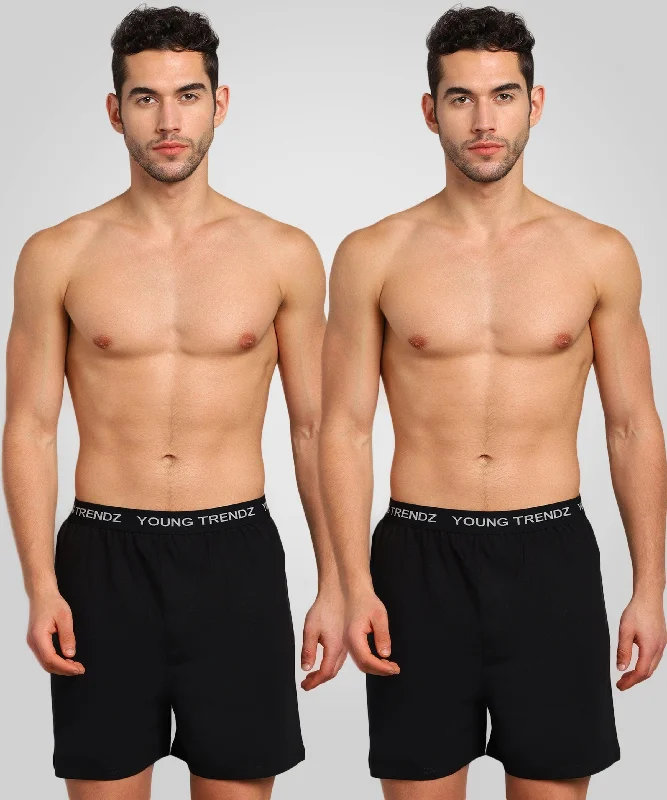 Men's Outer Elastic Combo Boxer