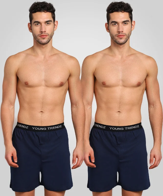 Men's Outer Elastic Combo Boxer