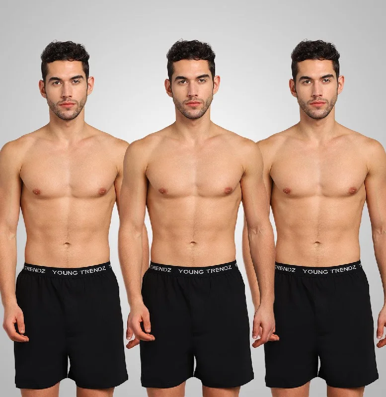 Men's Outer Elastic Combo Boxer